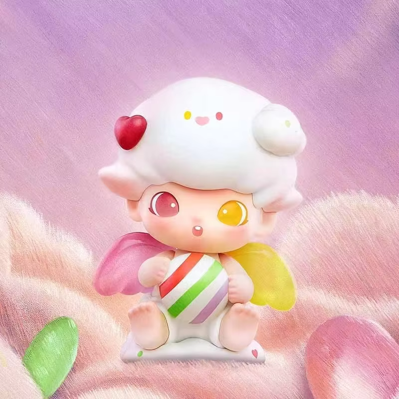 New Dimoo At Your Side Series Hand-Made Adorable Design Doll Ornaments for Girls as Decorative Ornaments in a Surprise Mystery Blind Box