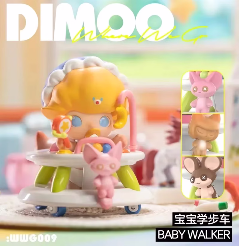 The first series of Dimoo Where We Go Guess Bag for Blind Box Toys Mistery Caixa Mystery Box Figure of Action Surprisingly Adorable Model's Birthday - Image 4