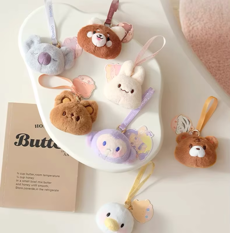 Surprise Mystery Blind Box: DIMOO At Your Side Series Hand-Made Adorable Design Doll Ornaments for Girls as Decorate