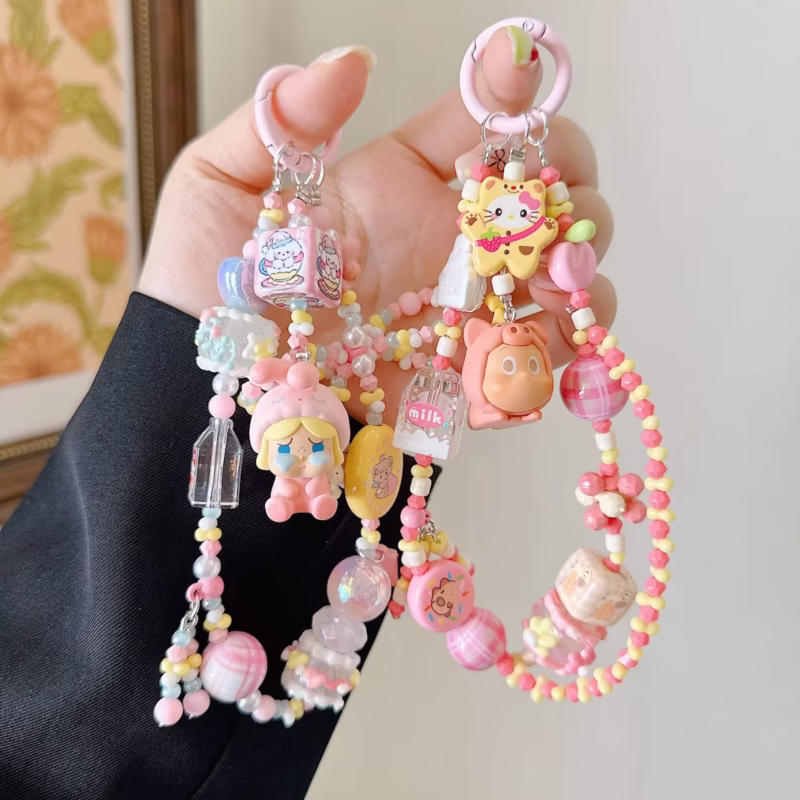 The DIY Crybaby Dimoo Pajama Party Kawaii Beans New POP BEAN Strap can be used as a present and it is perfect to add a bit of sweetness to your collection