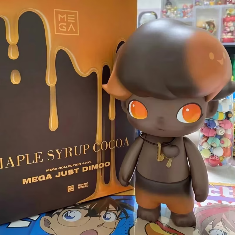 400 percent Action Figure for DIMOO Maple Syrup COCOA Designer Toy: Just Dimoo Mega Collection Live Within Dream Tan Skin Chocolate