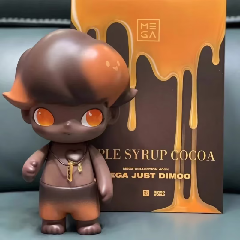 400 percent Action Figure for DIMOO Maple Syrup COCOA Designer Toy: Just Dimoo Mega Collection Live Within Dream Tan Skin Chocolate - Image 5