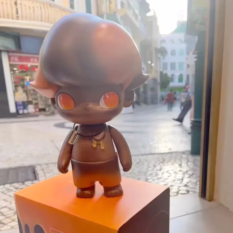 400 percent Action Figure for DIMOO Maple Syrup COCOA Designer Toy: Just Dimoo Mega Collection Live Within Dream Tan Skin Chocolate - Image 3